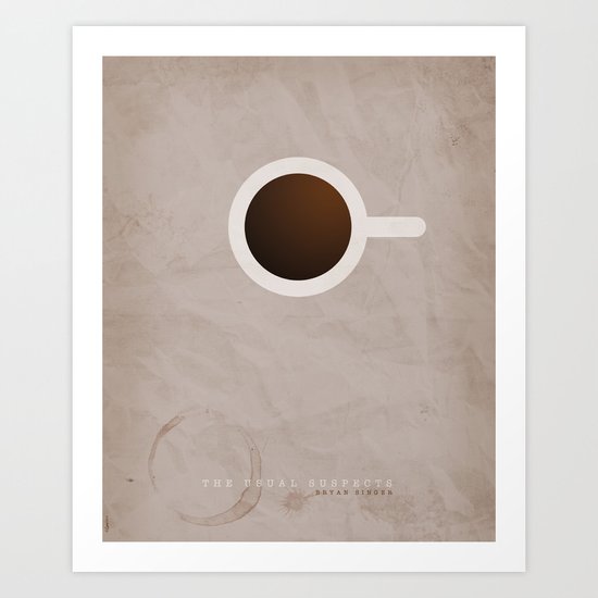 SMOOTH MINIMALISM - Usual Suspects Art Print