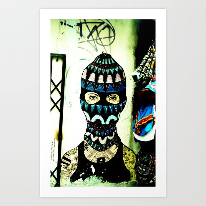 Latin American Graffiti Art Print By Verygiorgious Society6