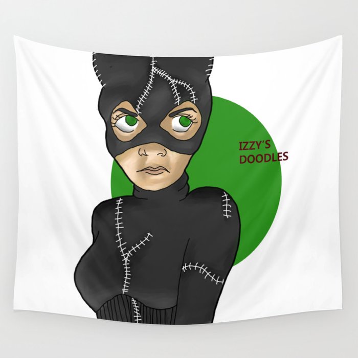 Catwoman  Wall Tapestry