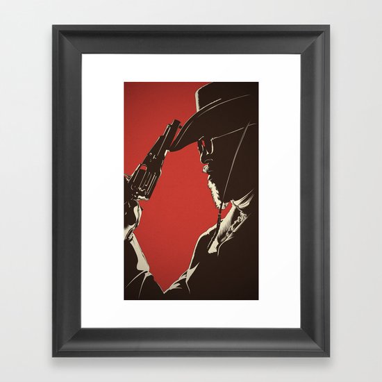 D. U. Framed Art Print