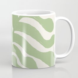 Sage Green Minimal Matisse Plant Mug