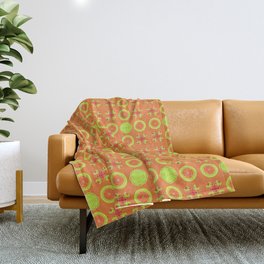 Bright Shapes  Throw Blanket