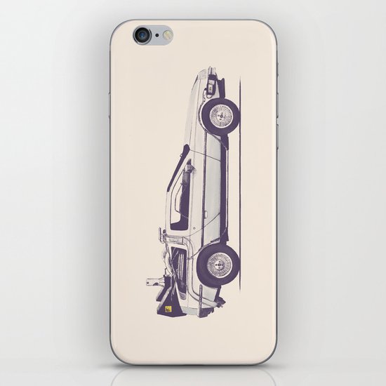 Famous Car #2 - Delorean iPhone & iPod Skin