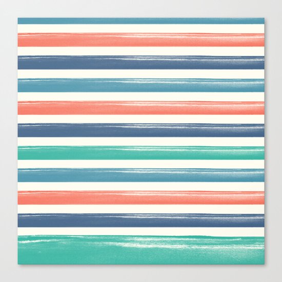 The colors of the sea Canvas Print
