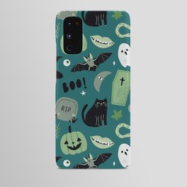 Halloween green Android Case