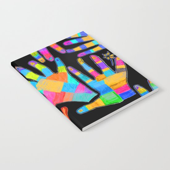 Hands of colors | Hands of light Notebook