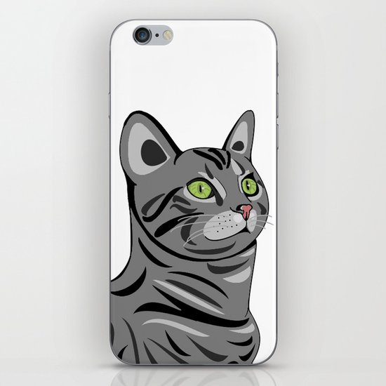 cat iPhone & iPod Skin