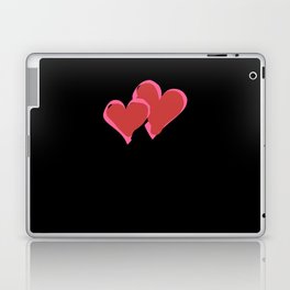Heart two hearts Laptop Skin