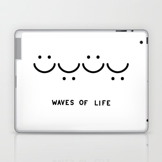 Waves of Life Laptop & iPad Skin