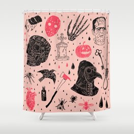 Whole Lot More Horror Shower Curtain