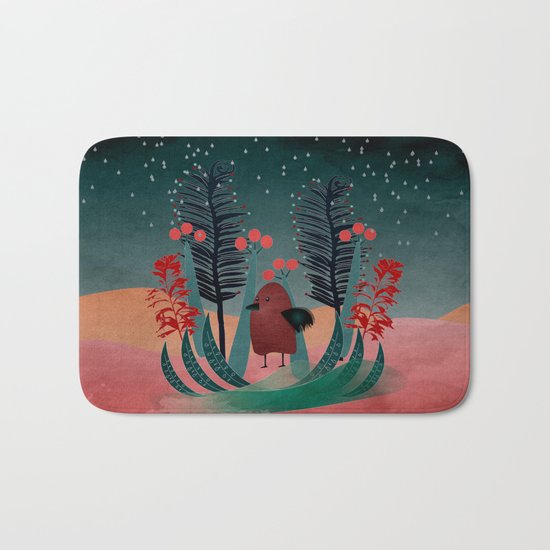bird Bath Mat
