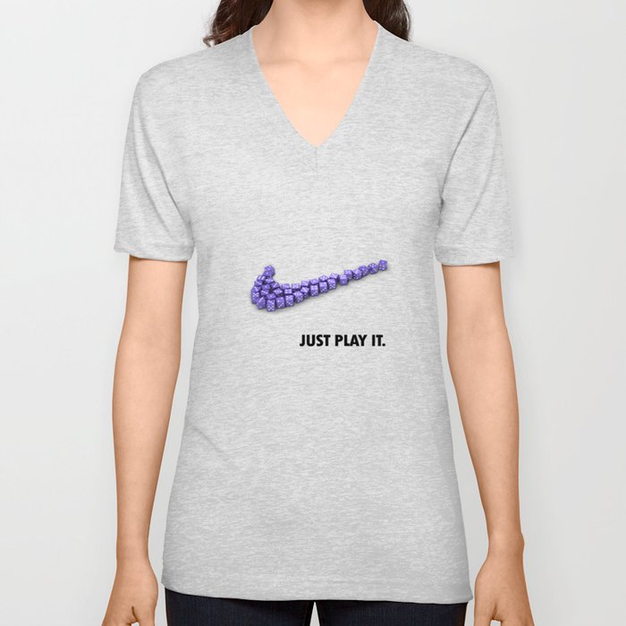 Just play it V Neck T Shirt