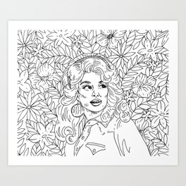 What would Dolly do? Art Print