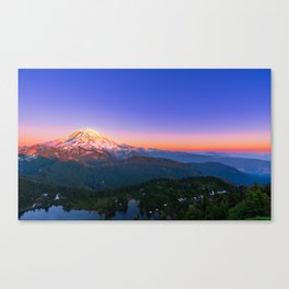 Mount Rainier at Sunset Canvas Print