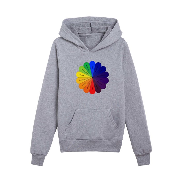 Refreshed remake of detail of Chromatic Colors..., Babbitt, 1878 Kids Pullover Hoodie