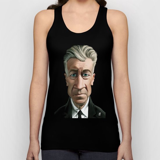 Celebrity Sunday ~ David Lynch Unisex Tank Top