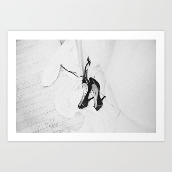 Dancing Shoes Art Print