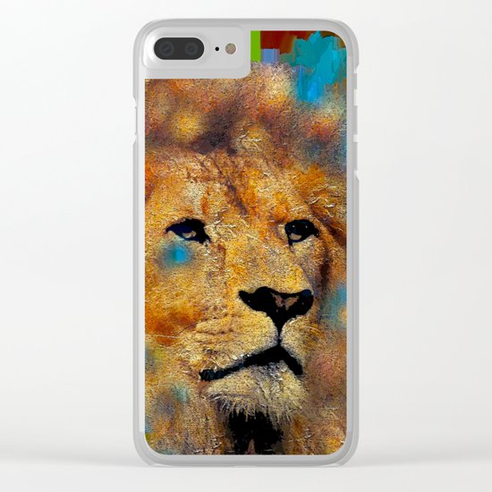 LION Clear iPhone Case