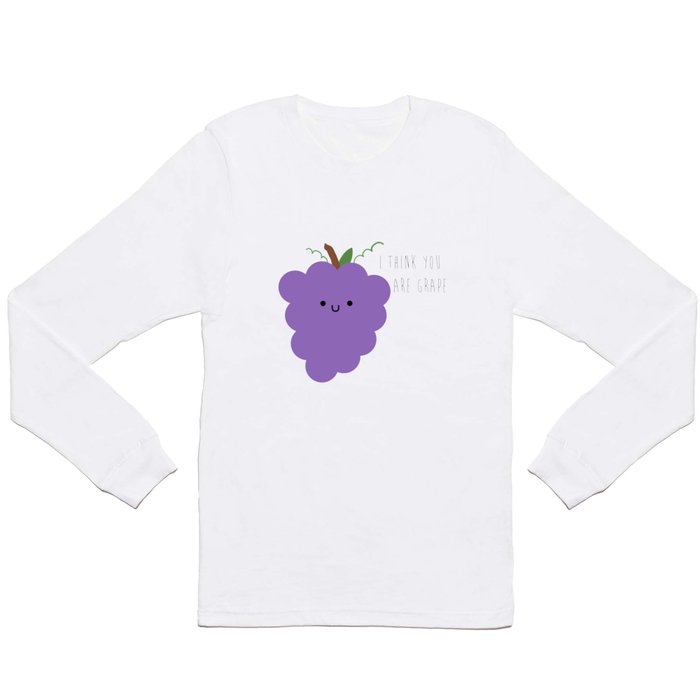 Funny Thing Called Love Collection - Grape Long Sleeve T Shirt
