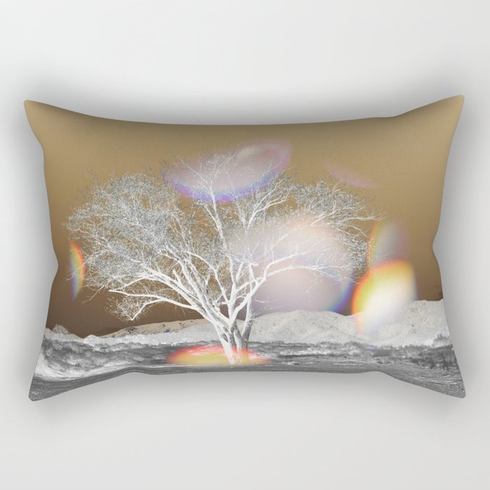 Aurora Arborealis 3 Rectangular Pillow