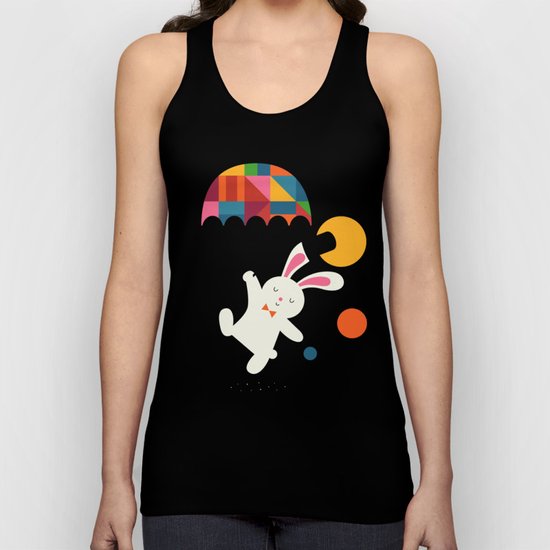 On the way to wonderland Unisex Tank Top