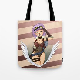 Aviator Girl Tote Bag