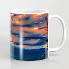 Psychedelic Sunset Coffee Mug