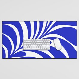 Infinity Blue Leaf - Matisse Desk Mat