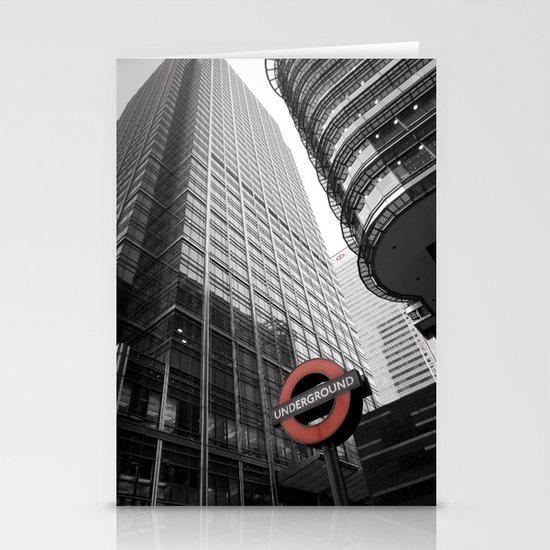 Canary Wharf Stationery Cards