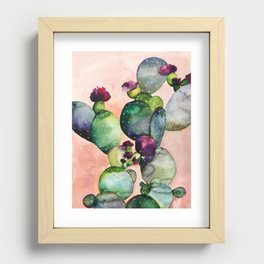 Desert Rose Recessed Framed Print