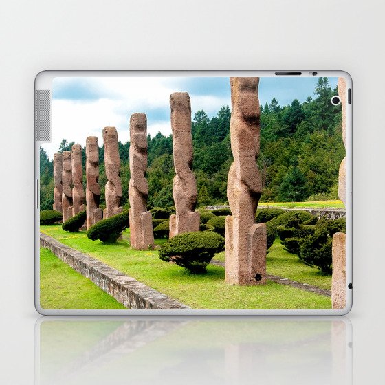 Mexico Photography - Sculptures In A Beautiful Park Laptop & iPad Skin