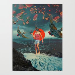 The Boy and the Birds Poster