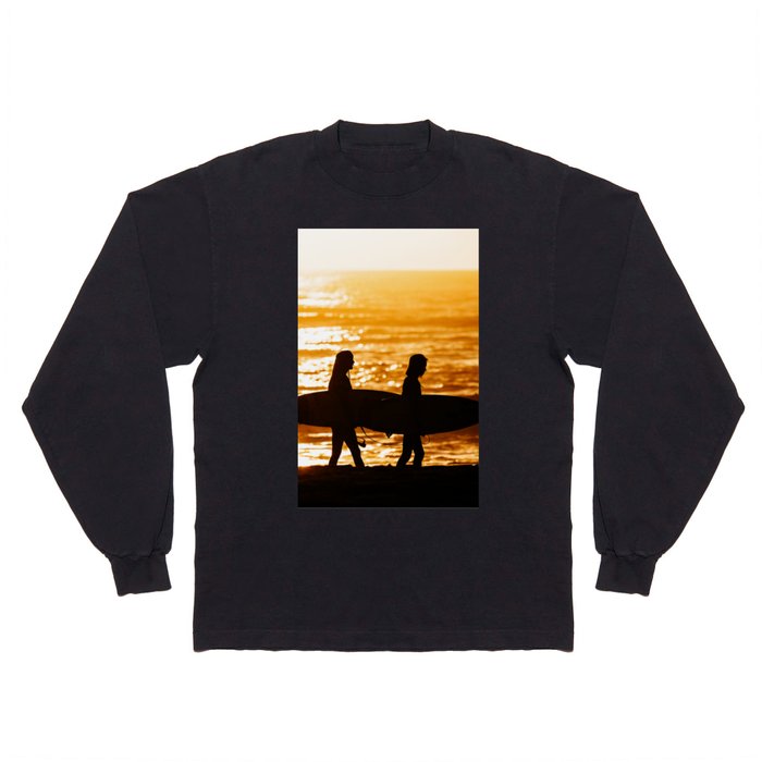 Surfing Together Long Sleeve T Shirt