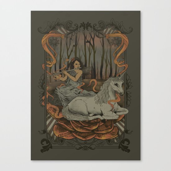 An Old Myth Canvas Print