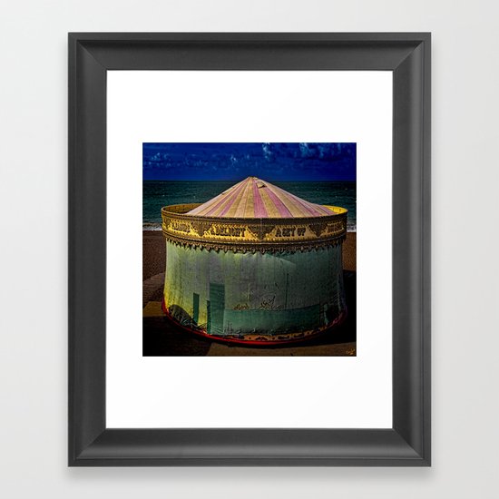 Closed For The Season Framed Art Print