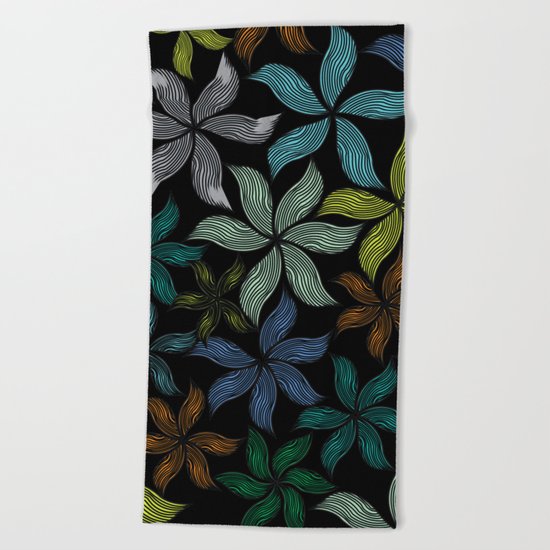 Beautiful flowers Beach Towel