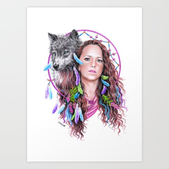 Heather Art Print
