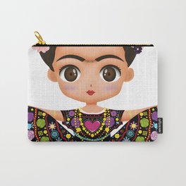Frida Mexican cartoon Carry-All Pouch