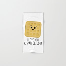 I Love You A Waffle Lot! Hand & Bath Towel