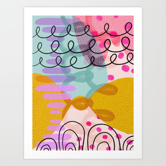"Bow Tie" Abstract Art Print