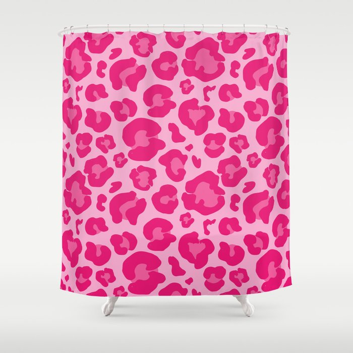 Pink Leopard Print Pattern Wallpaper - Preppy Aesthetic