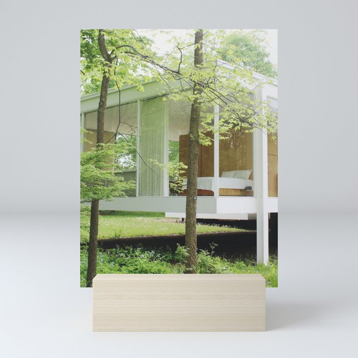 Bedroom in the Woods Mini Art Print