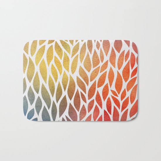 Petals Pattern #4 Bath Mat