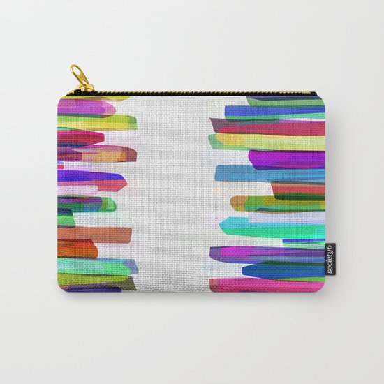Colorful Stripes 3 Carry-All Pouch
