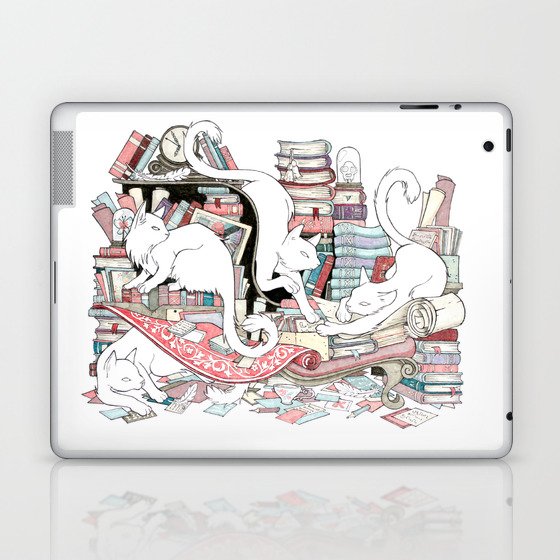 Acqua Alta bookstore, Venice Laptop & iPad Skin