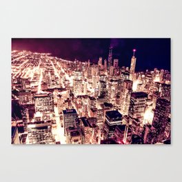 Chicago NightLight Canvas Print