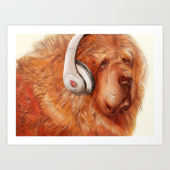 Music Therapy Art Print