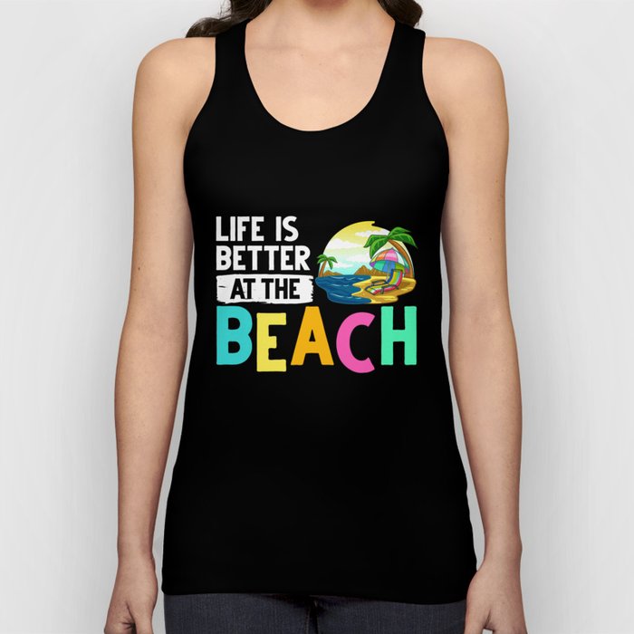 Retirement Beach Retired Summer Waves Party Tank Top