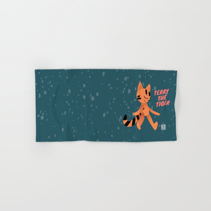 Terry The Tiger Hand & Bath Towel