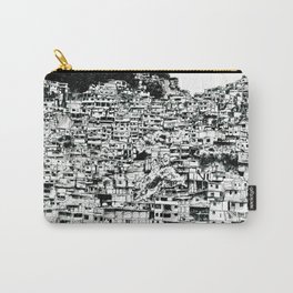 Barrio Carry-All Pouch | Ink Pen, Latinamerica, Barrio, House, Petare, Illustration, Caracas, Neighborhood, Venezuela, Houses 